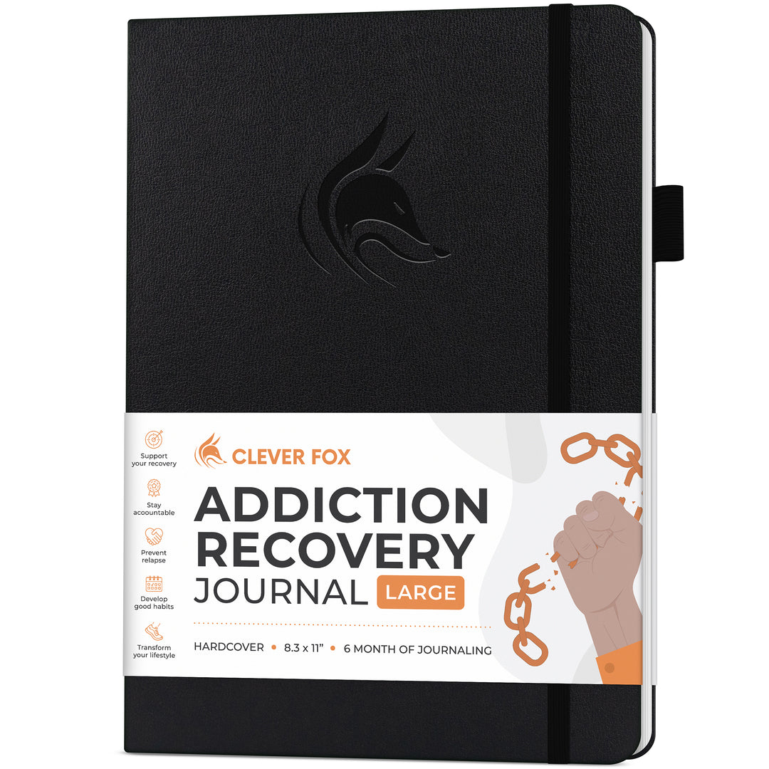 Addiction Recovery Journal Large – Clever Fox®