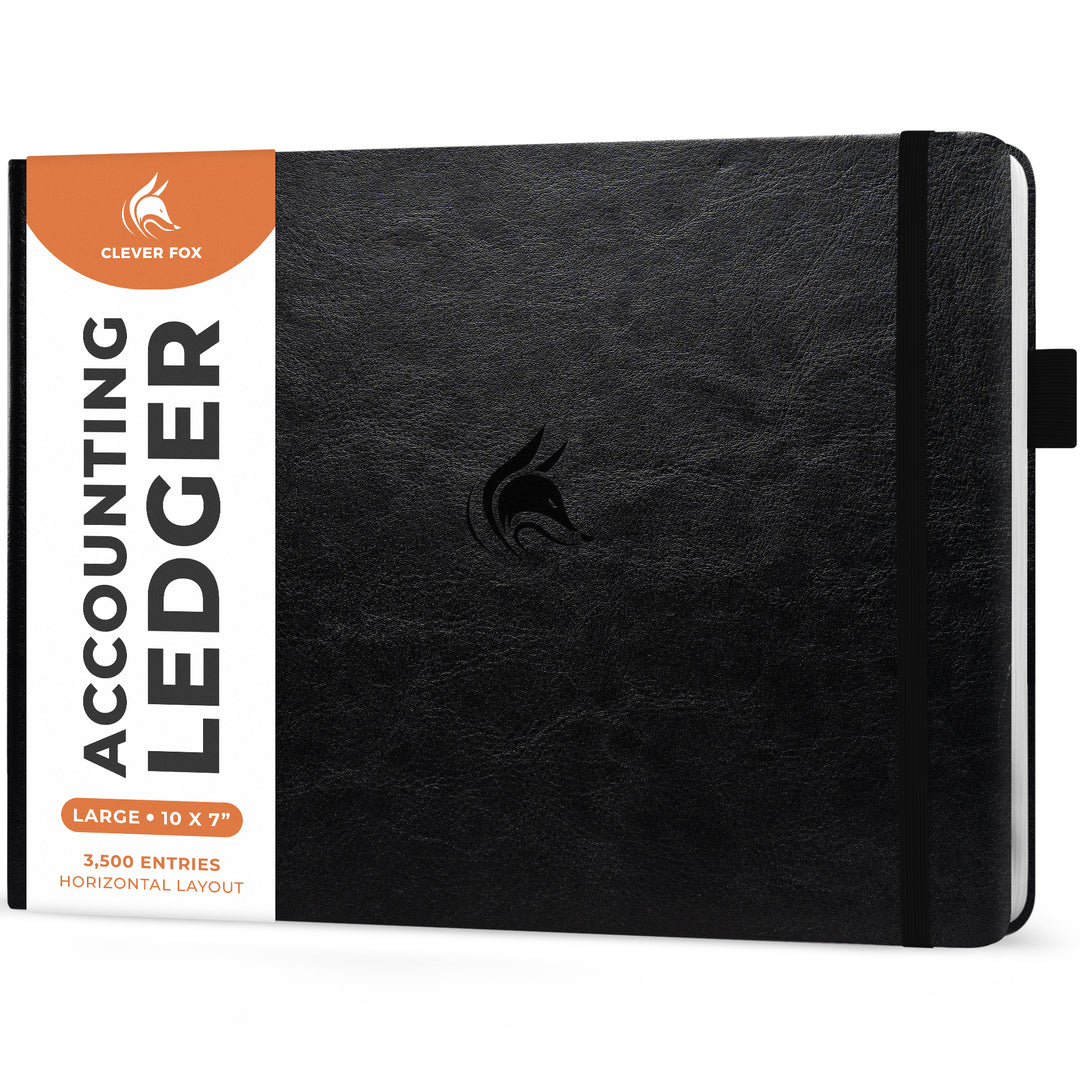Accounting Ledger Book Horizontal – Clever Fox®