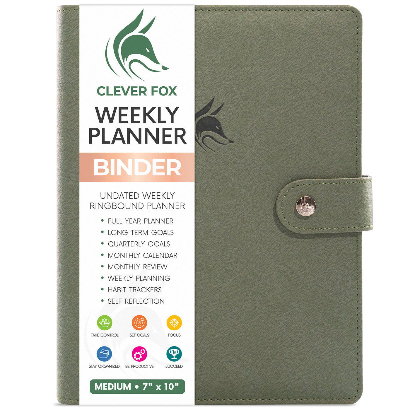 Weekly Planner Binder - Stay On Track & Never Miss Important Dates