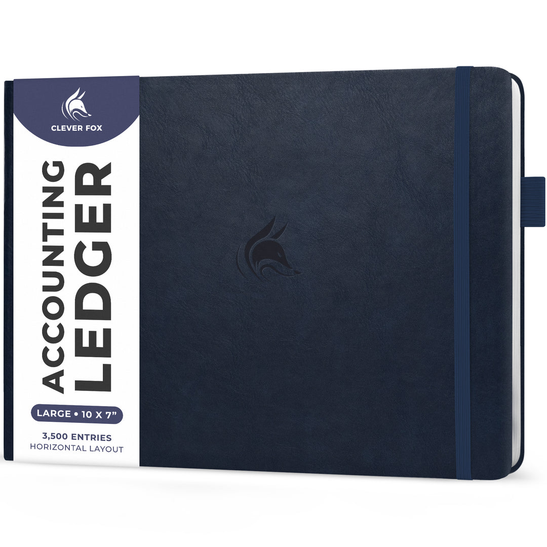 Accounting Ledger Book Horizontal – Clever Fox®