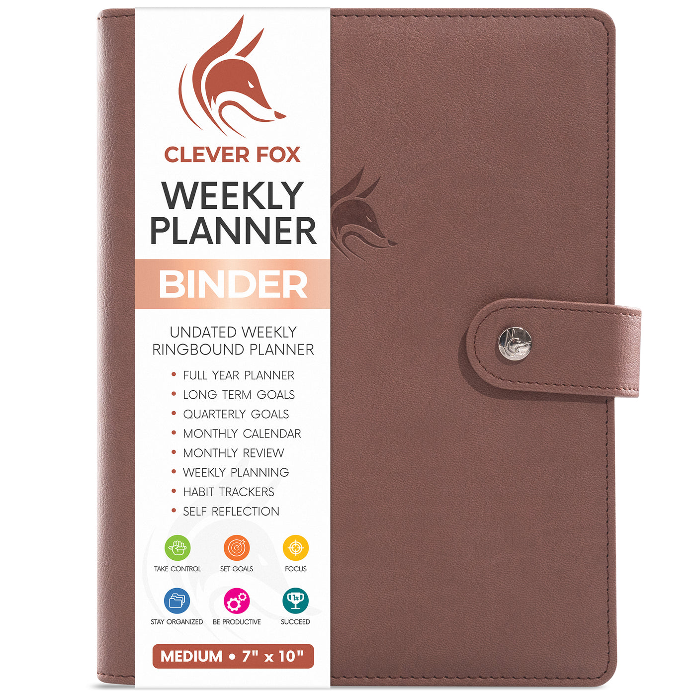 Weekly Planner Binder - Stay On Track & Never Miss Important Dates