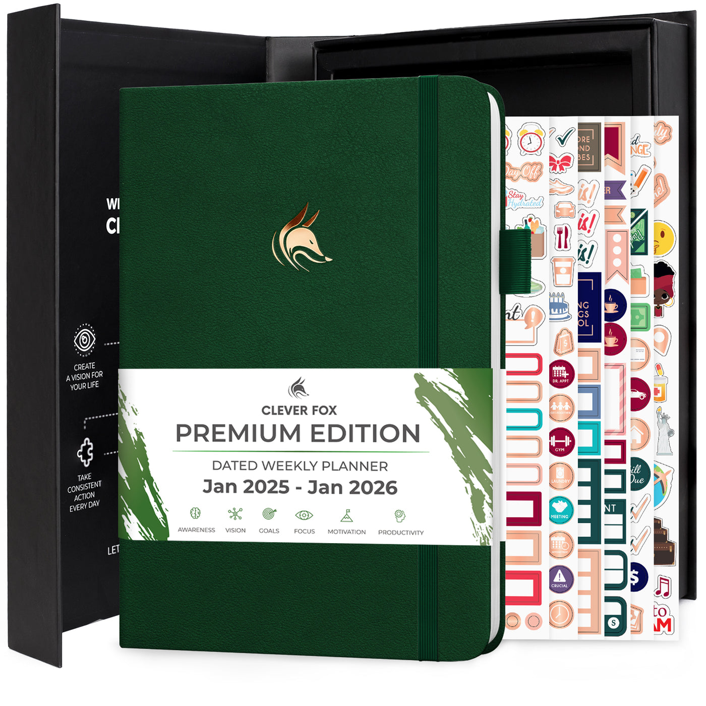 Dated Weekly Planner Premium 2025