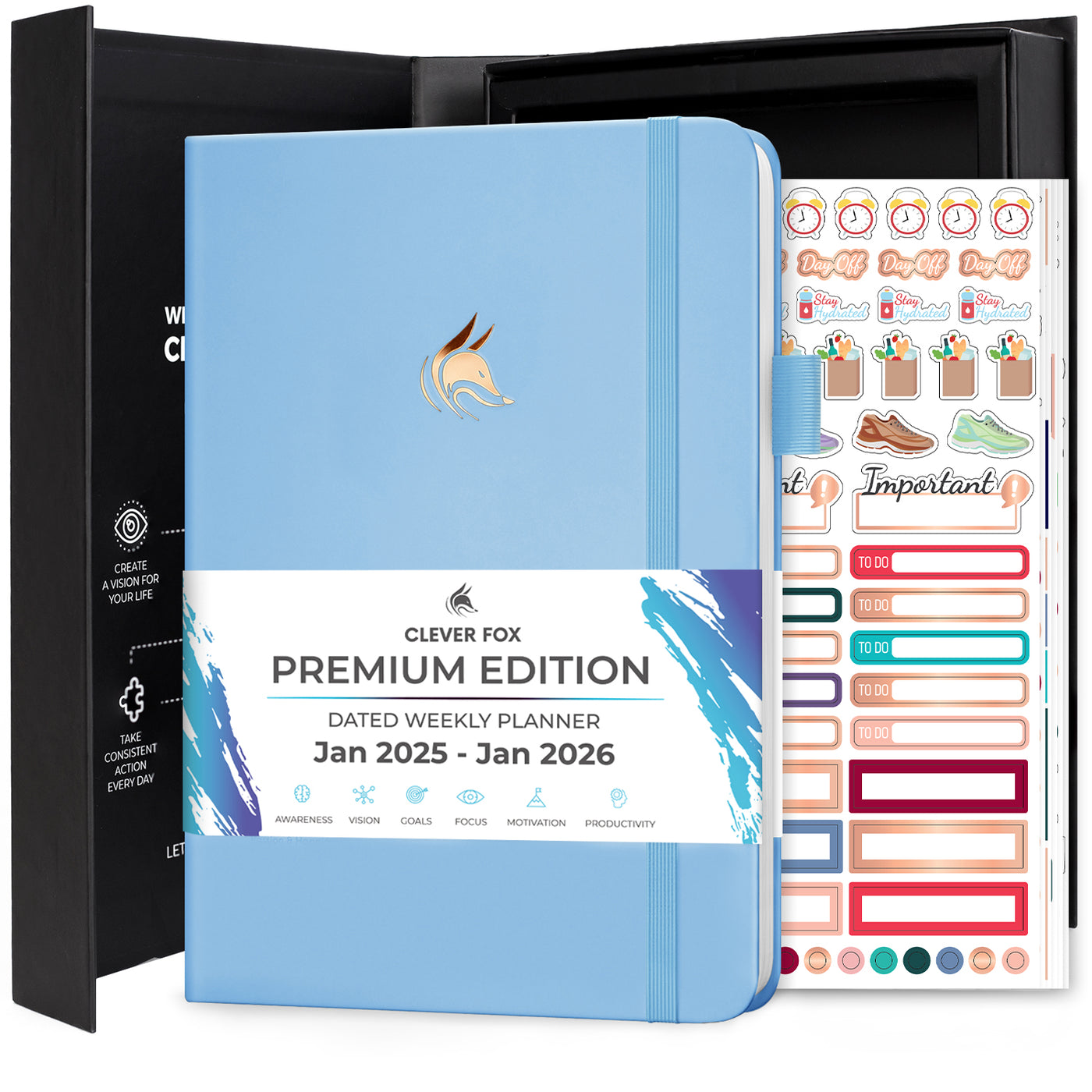 Dated Weekly Planner Premium 2025