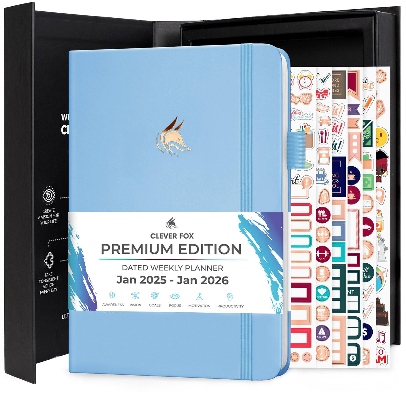 Dated Weekly Planner Premium 2025