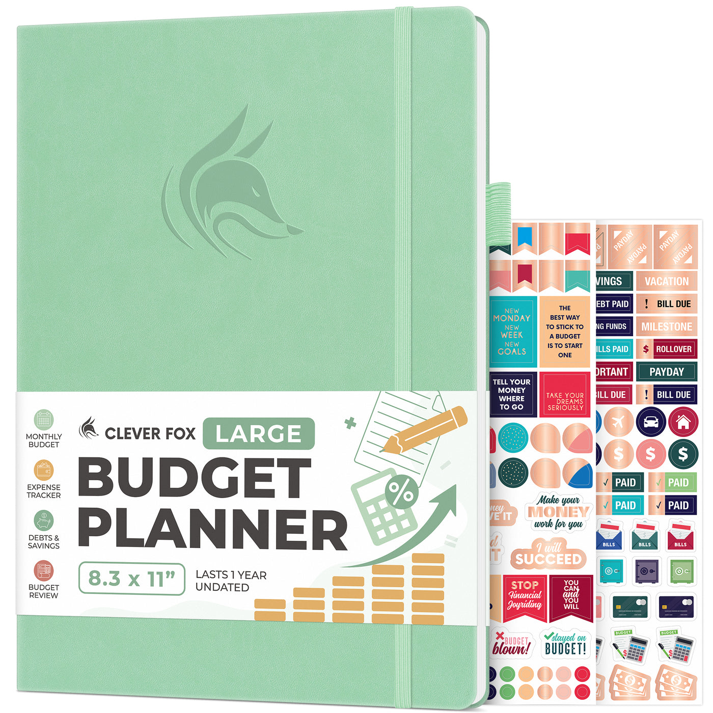 Budget Planner Large – Clever Fox®