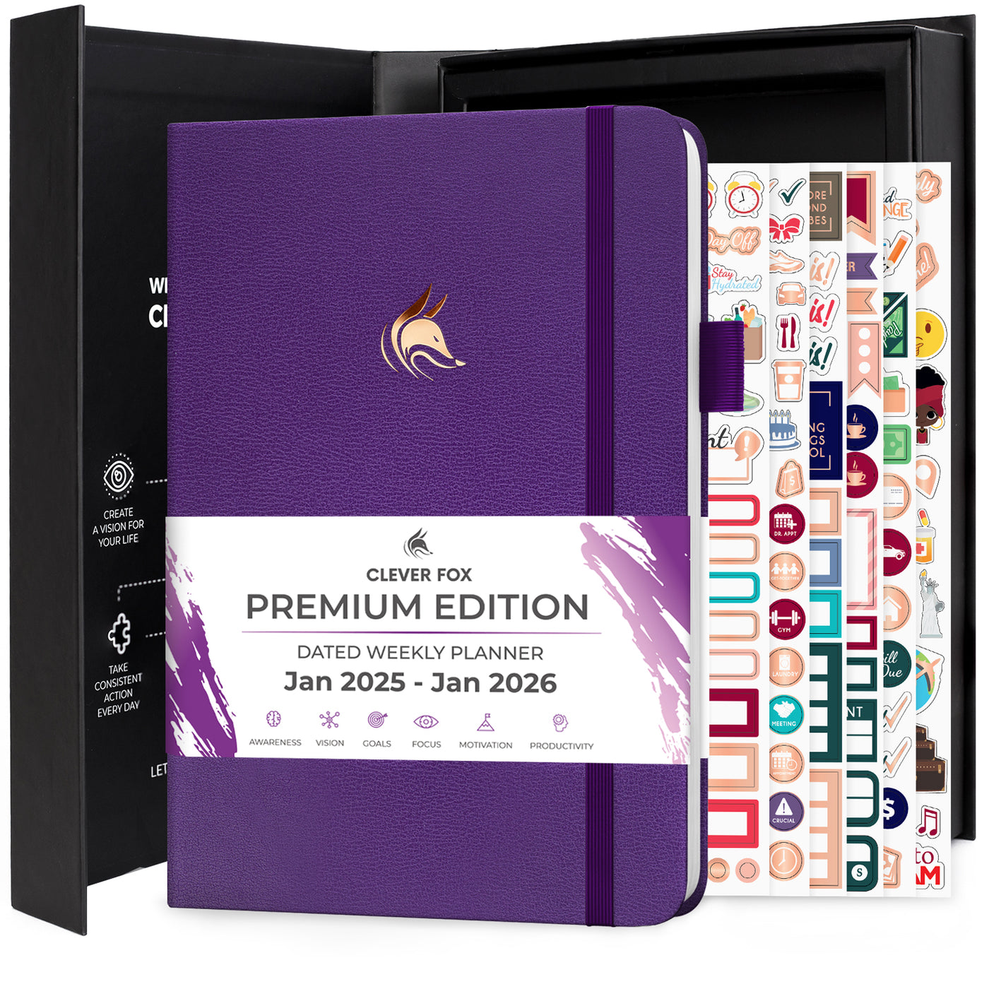 Dated Weekly Planner Premium 2025