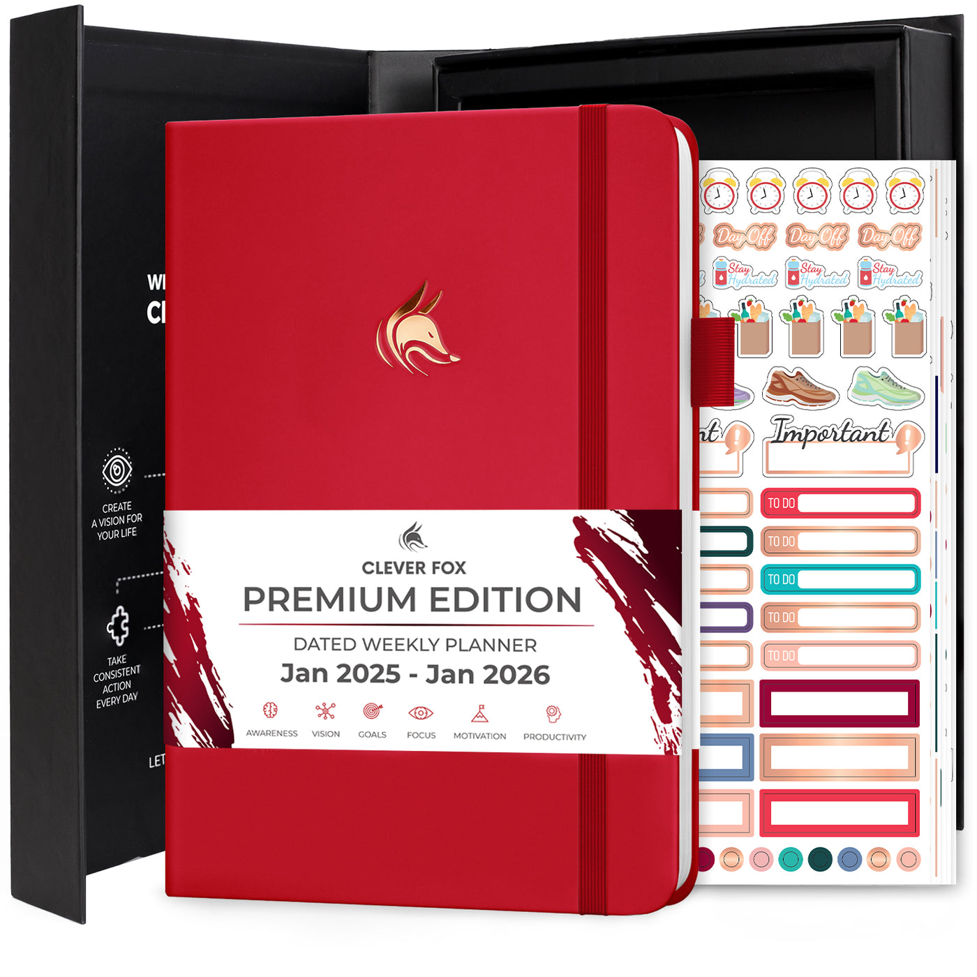 Dated Weekly Planner Premium 2025