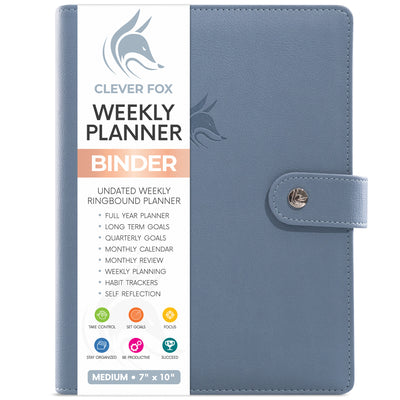 Weekly Planner Binder - Stay On Track & Never Miss Important Dates