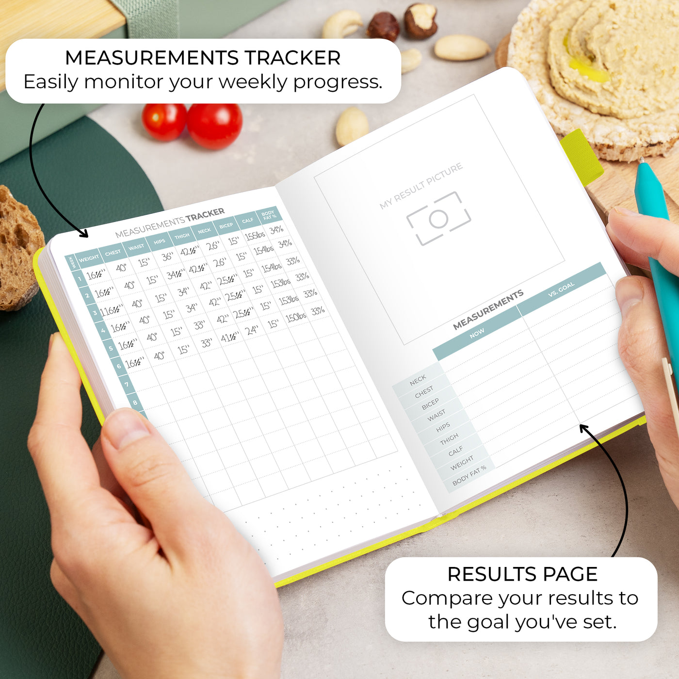 Food Journal, Pocket Size