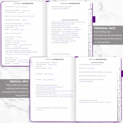 End of Life Planner A4