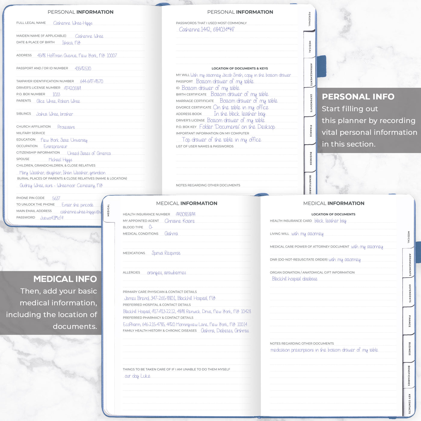 End of Life Planner A4