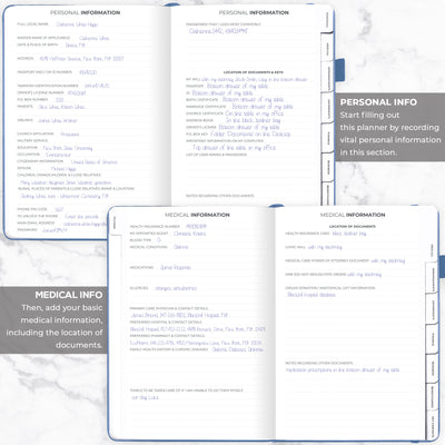 End of Life Planner A4