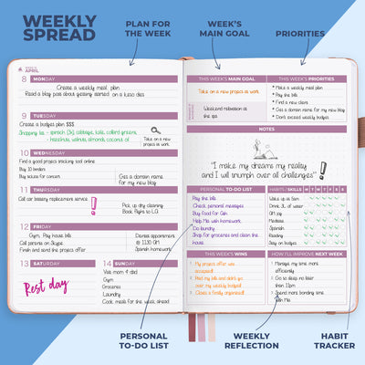 Dated Weekly 2nd Edition (A5) 2024