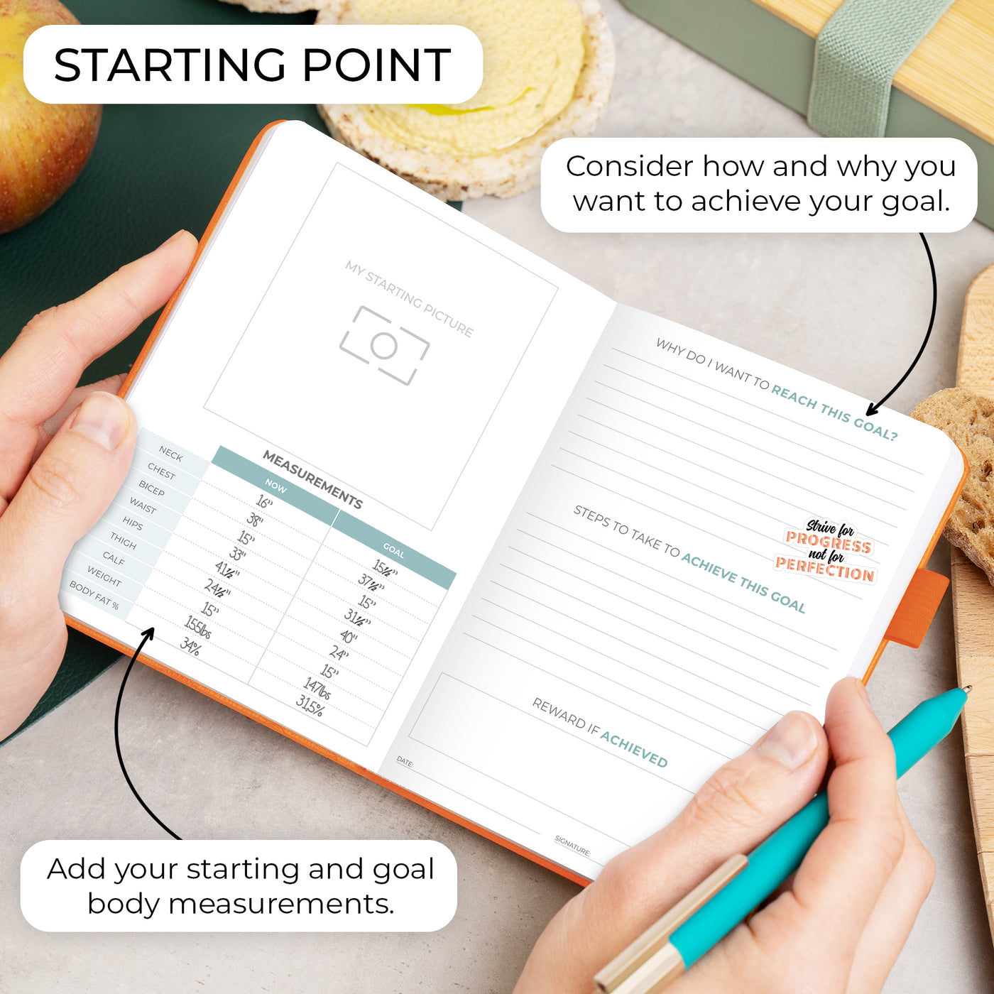 Food Journal, Pocket Size