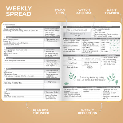 Dated Weekly Planner PRO 2025