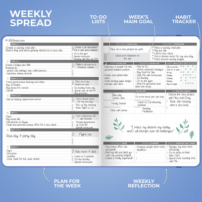 Dated Weekly Planner PRO 2025