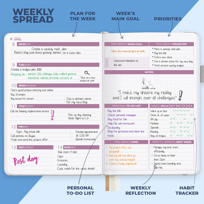 Dated Weekly 2nd Edition (A5) 2024
