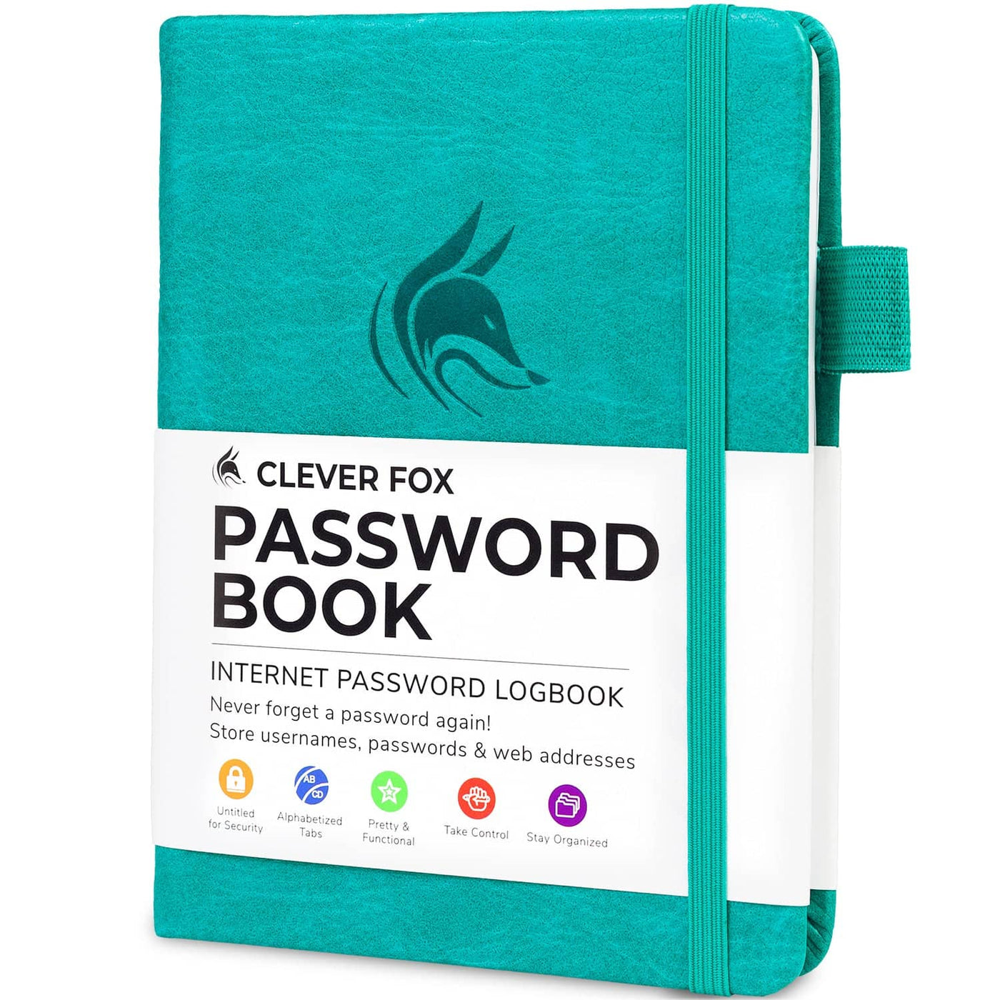 Password Book - Never Forget Your Passwords Again – Clever Fox®