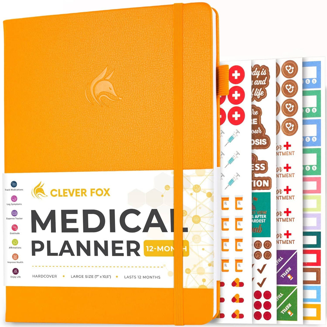 Medical Planner 12-Month - Take Full Control of Your Health