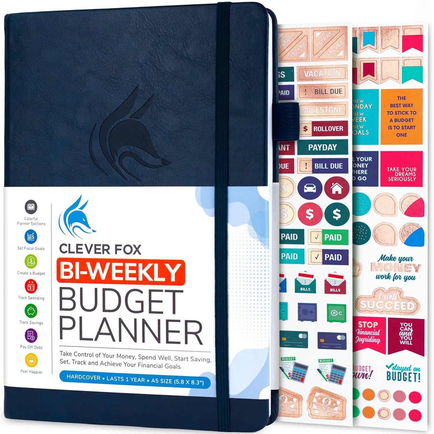 Gogirl Budget Planner and Monthly Bill Organizer – Financial Planner  Organizer B