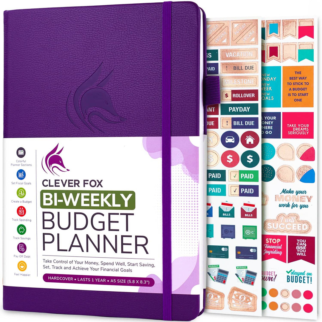 Clever Fox Bi-Weekly Budget Planner - Undated Financial - View #5
