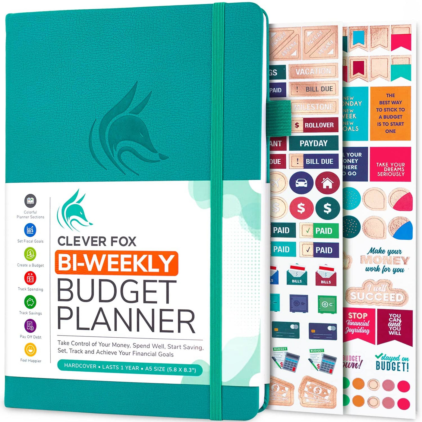 Clever Fox Bi-Weekly Budget Planner