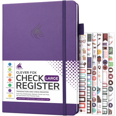 Check Register - Track Bank Activities & Plan Accordingly