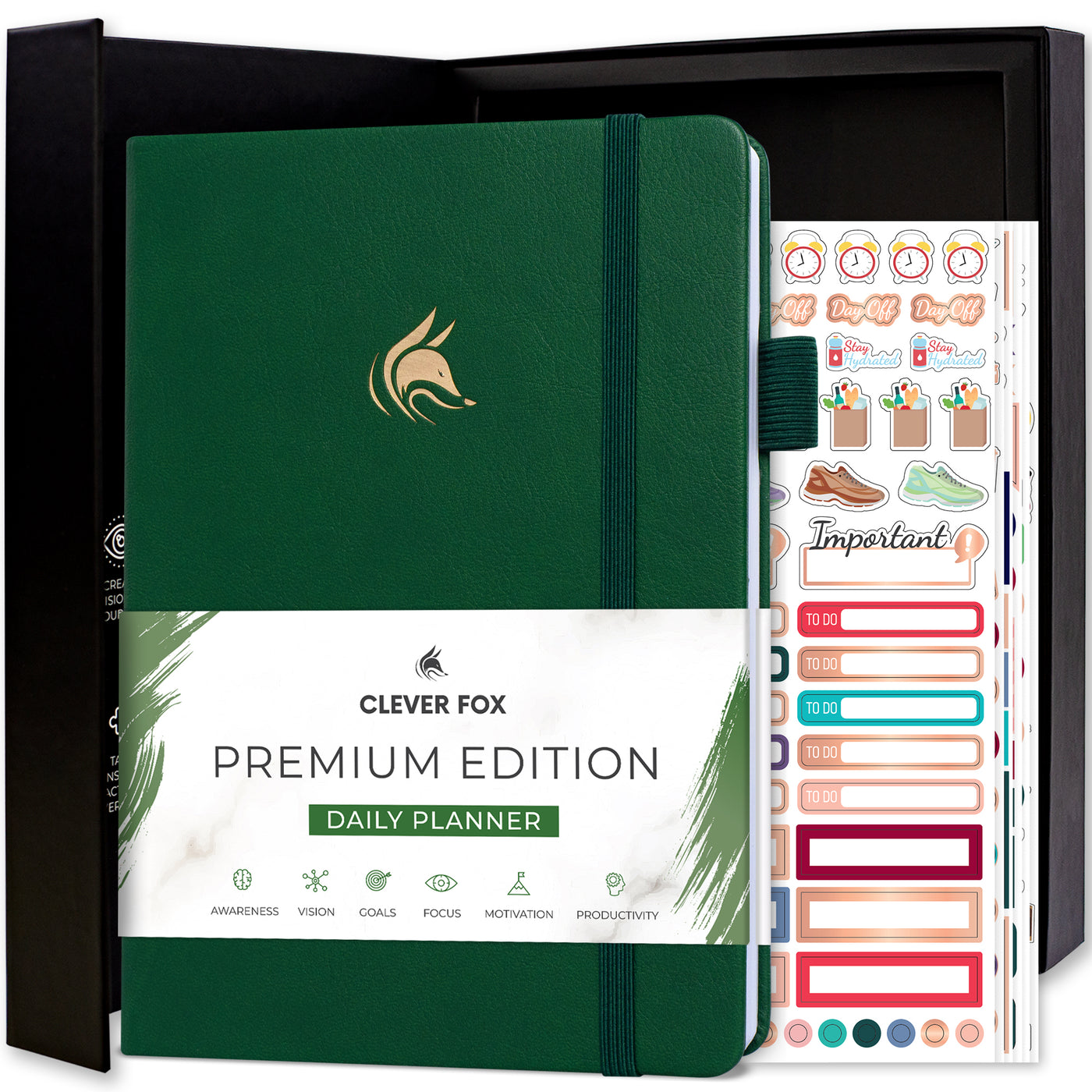 Clever Fox Undated Daily Planner