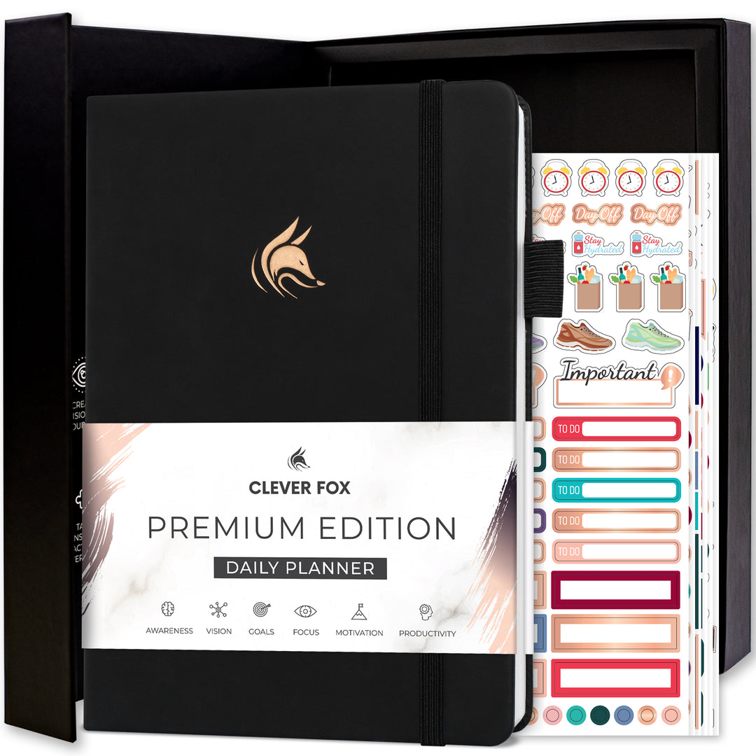 Undated Premium Edition Daily Planner - Take Smalls Steps Each Day