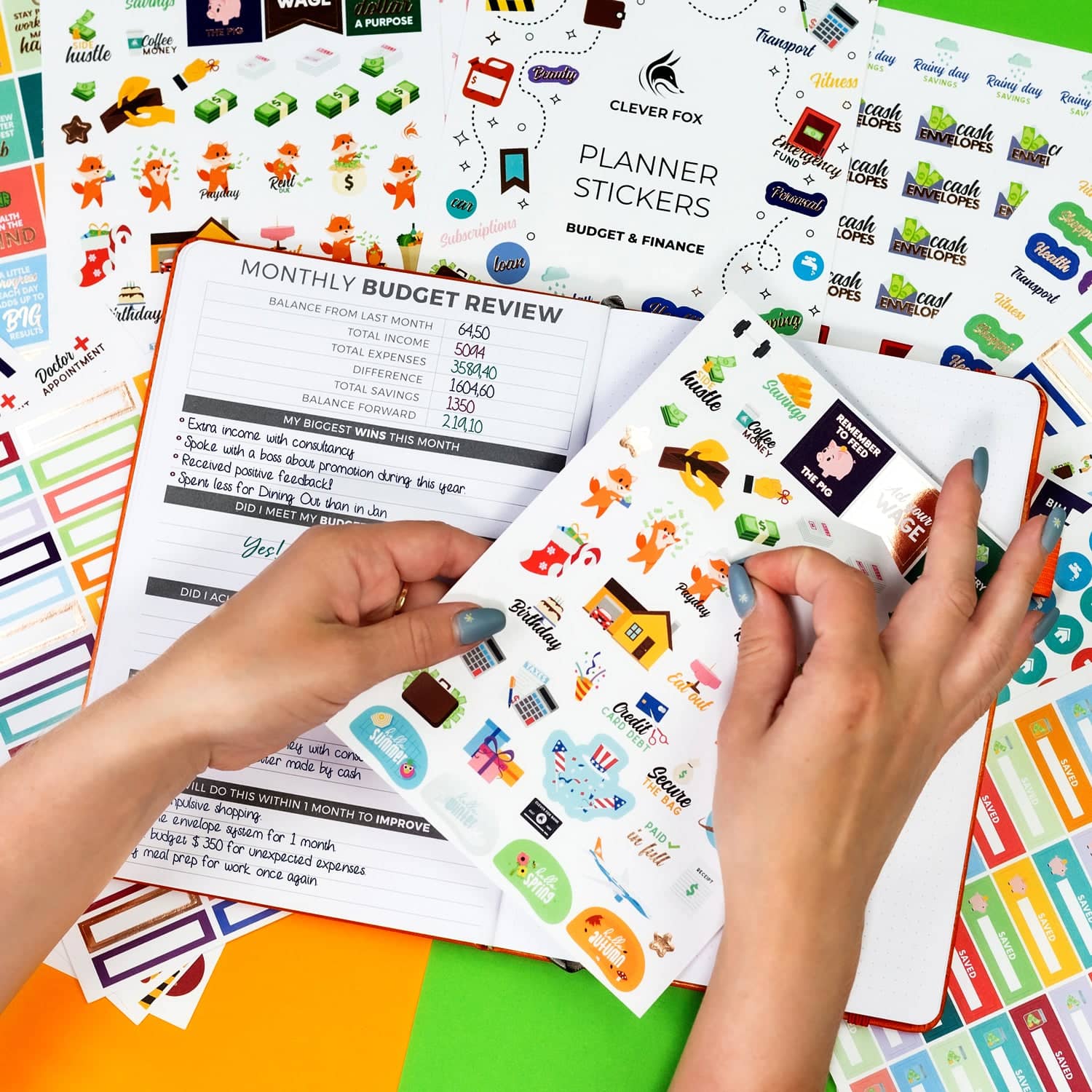Sticker For Clever Clever Fox Budget Sticker Pack – Clever Fox®