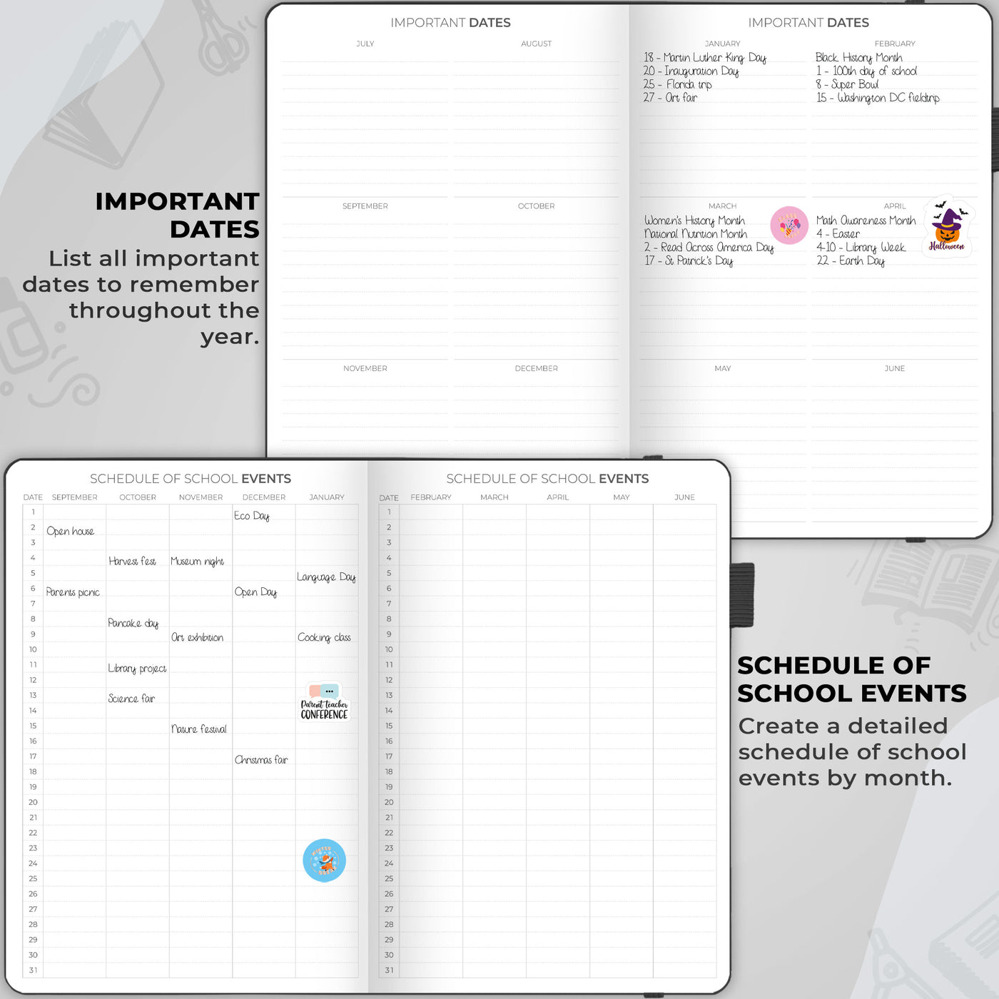 Large Teacher Planner