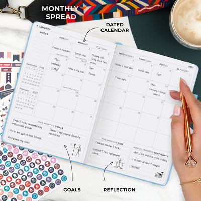 Dated Weekly Planner Premium 2023