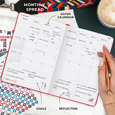 Dated Weekly Planner Premium 2023
