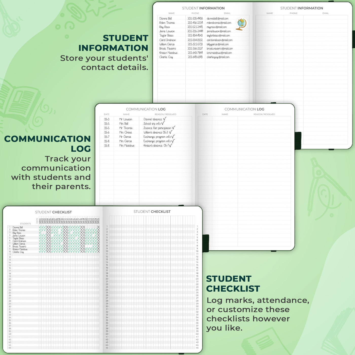 Large Teacher Planner