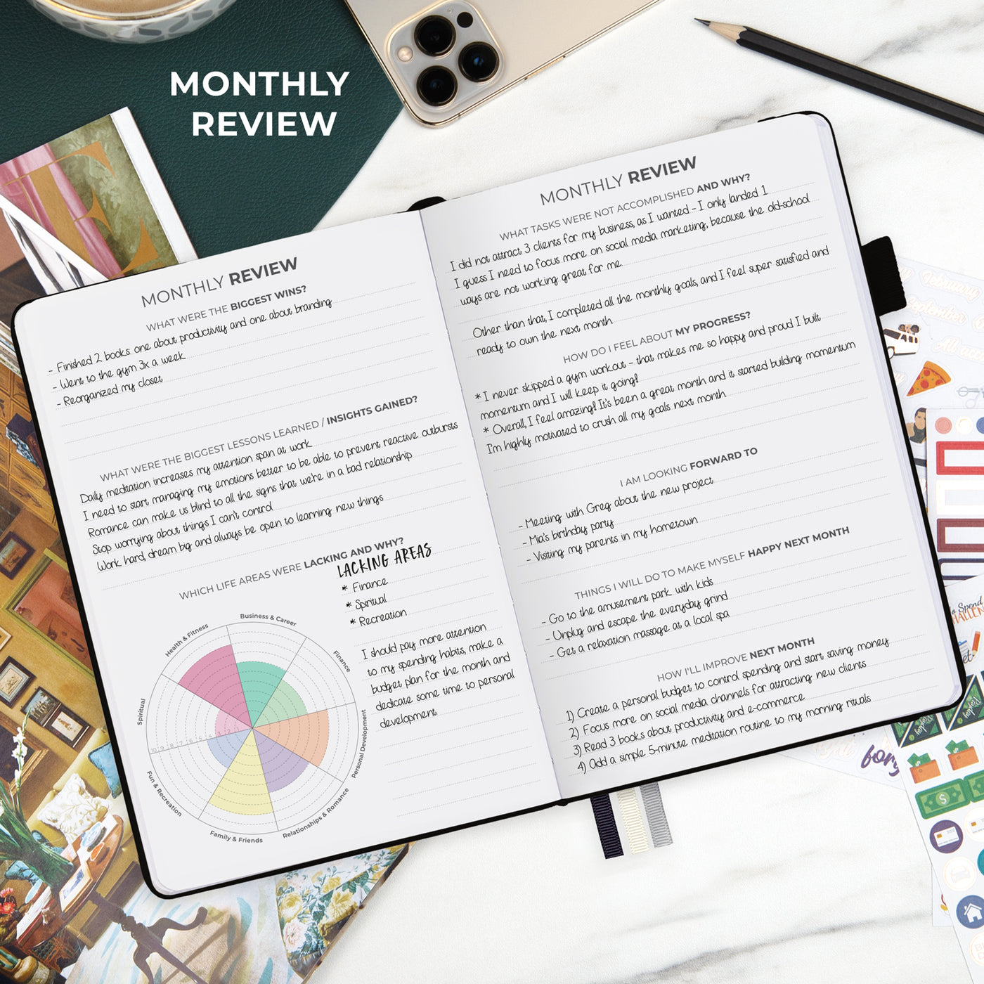 Dated Weekly Planner Premium 2023