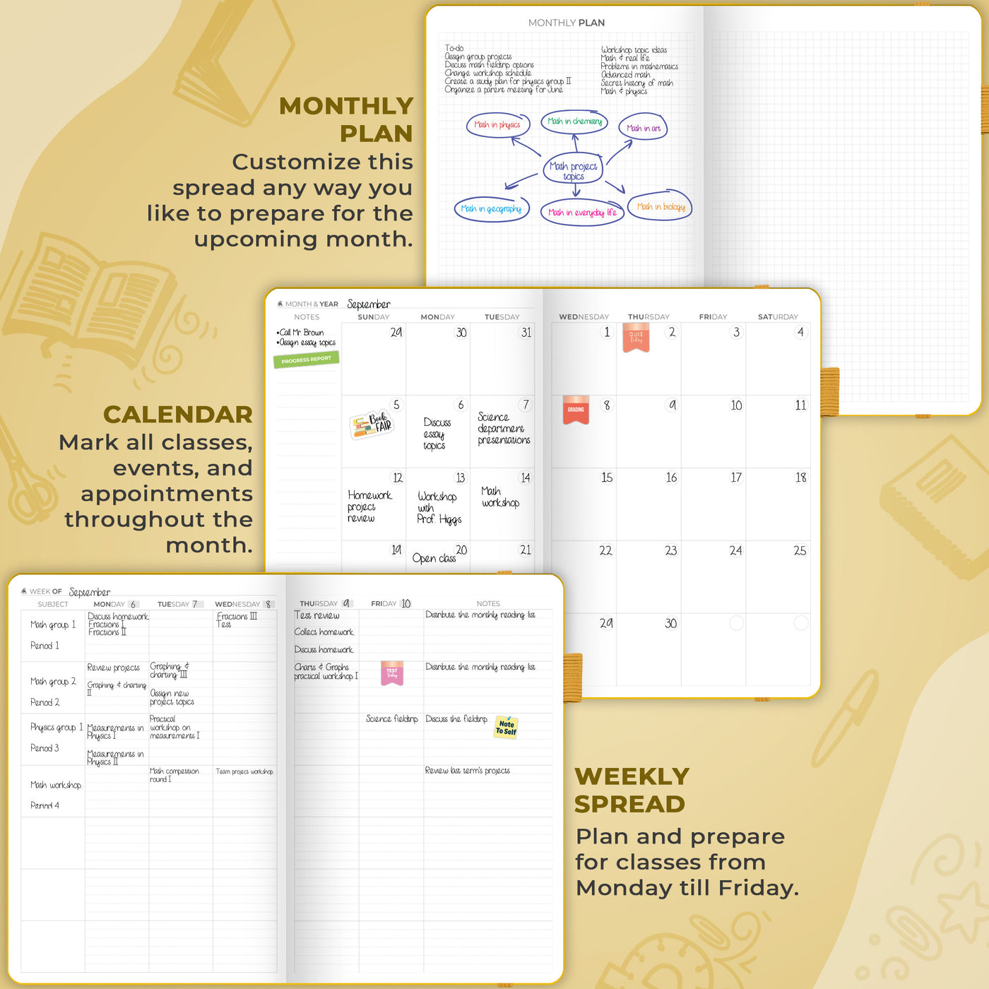 Large Teacher Planner