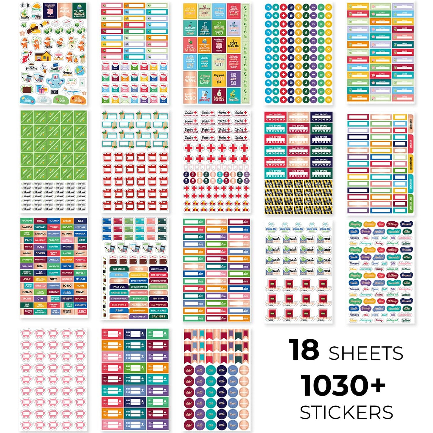 Sticker For Clever Clever Fox Budget Sticker Pack – Clever Fox®