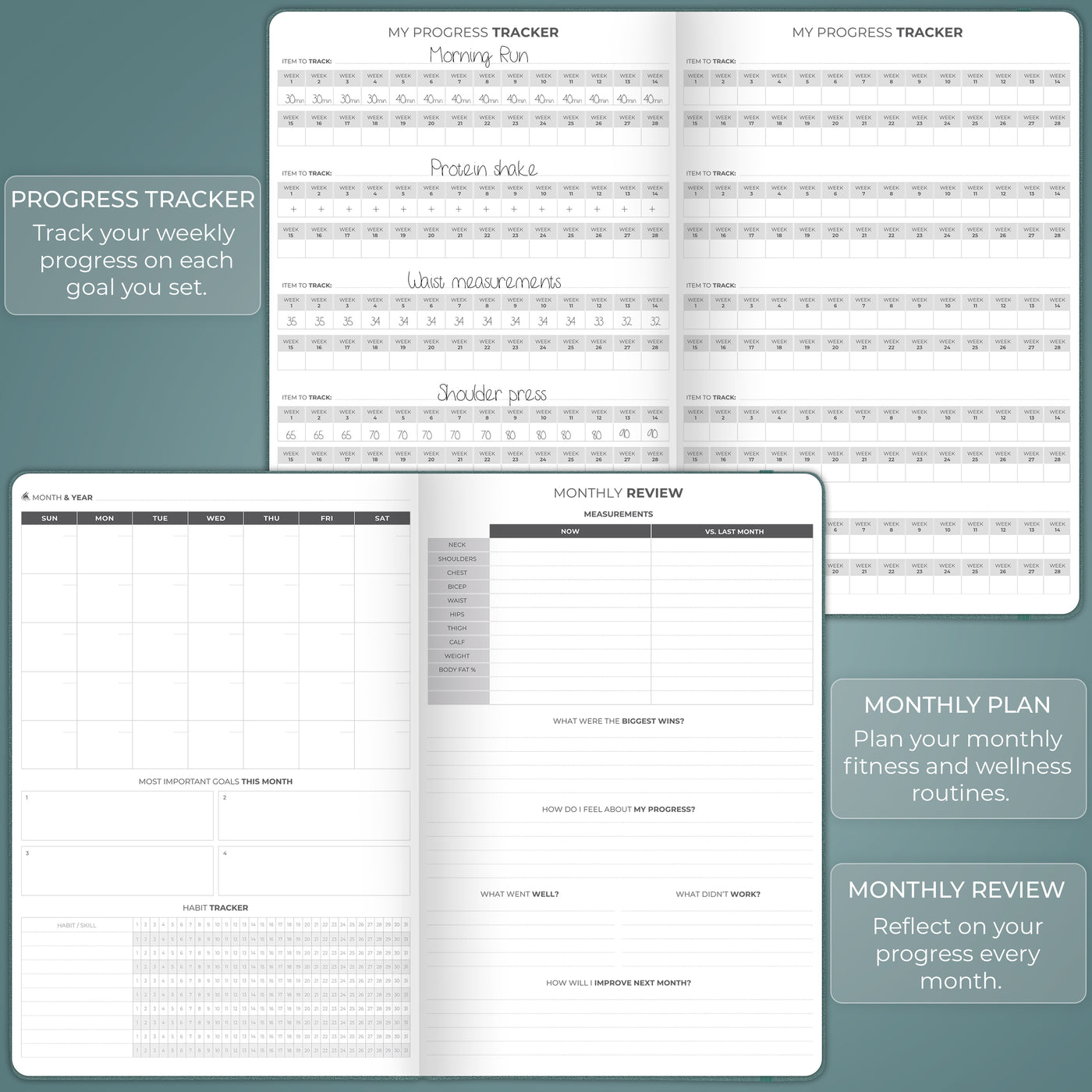Fitness Journal PRO – Clever Fox®