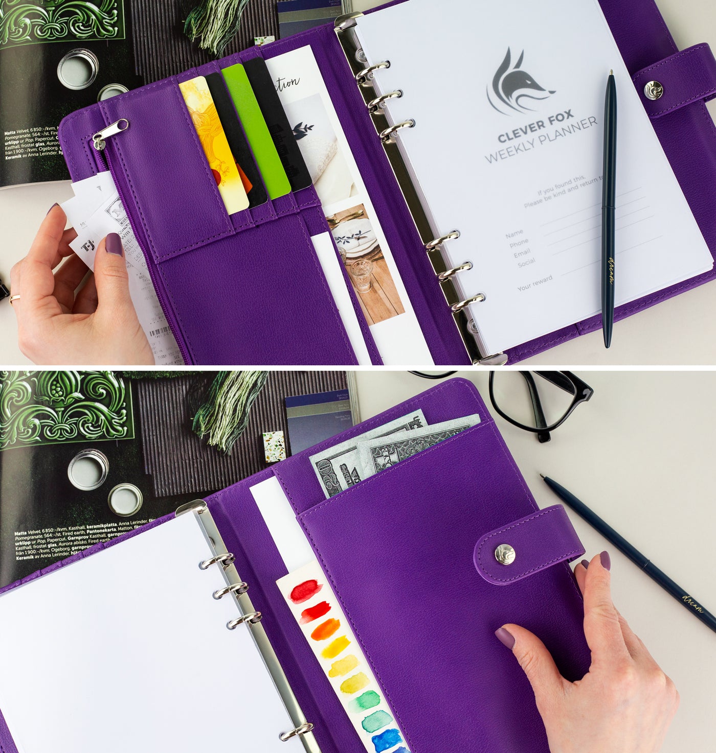 Weekly Planner Binder - Stay On Track & Never Miss Important Dates ...