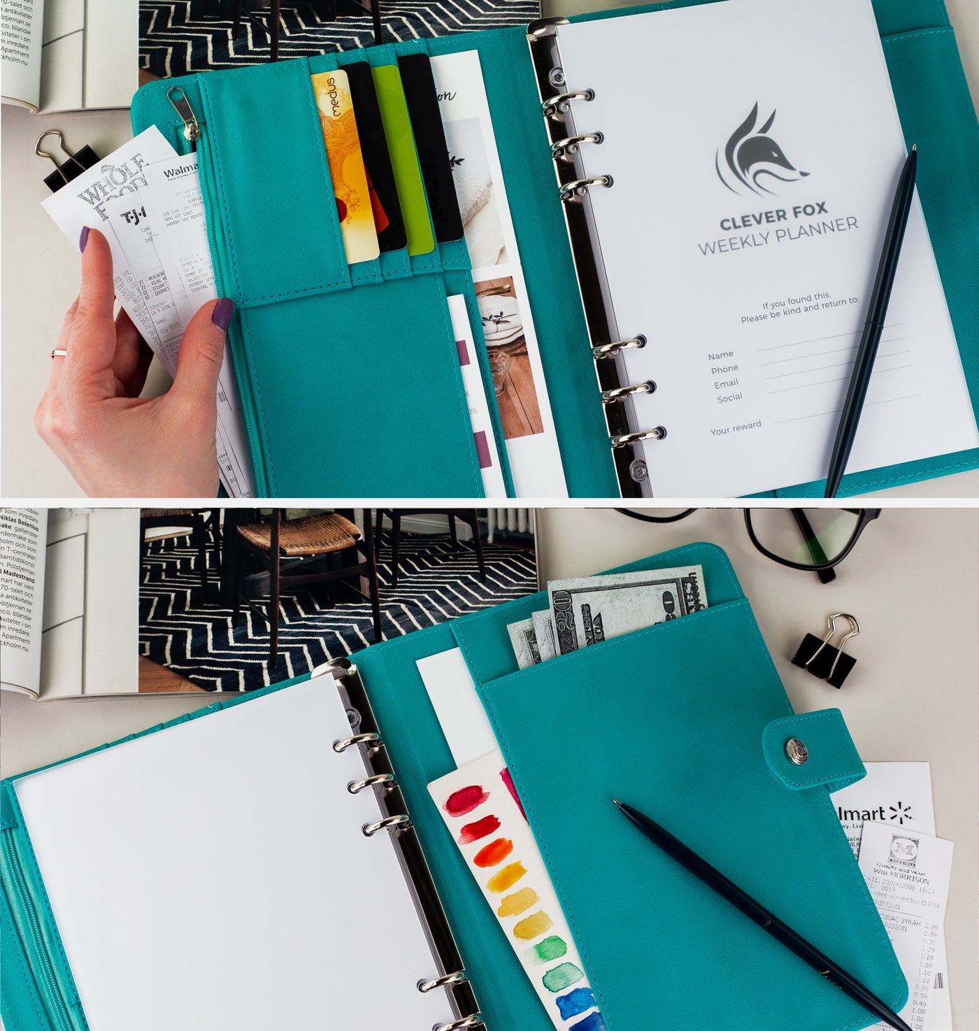 Weekly Planner Binder - Stay On Track & Never Miss Important Dates ...