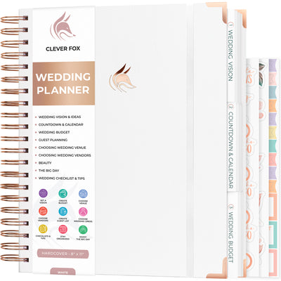 Clever Fox CFPD clever Fox Planner Daily - Undated Agenda Daily calendar to  Boost Productivity Hit Your goals - gratitude Journal Personal Dai