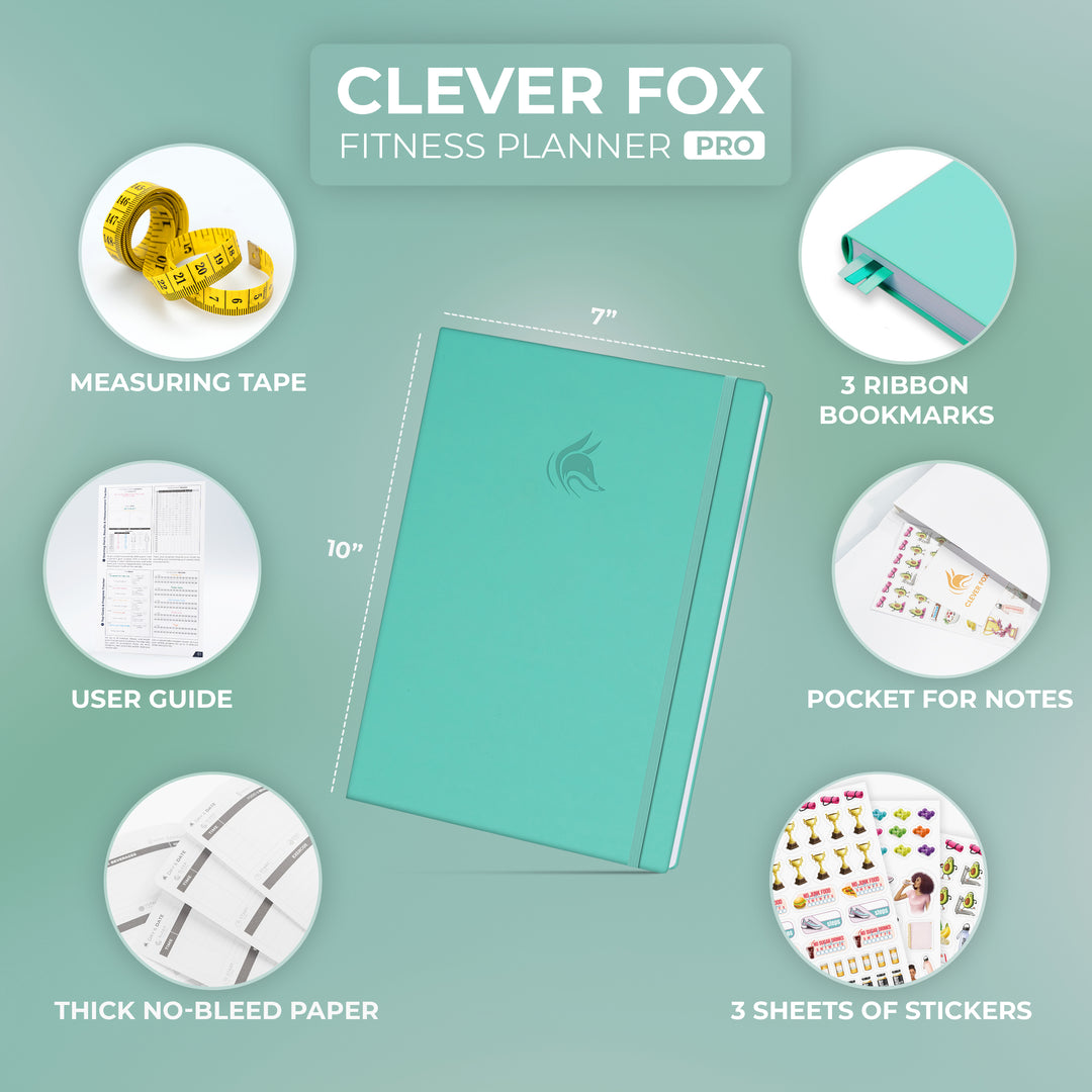 thumbnail image 2 of Clever Fox Fitness & Food Journal PRO - Daily Meal & Workout Planner For Weight Loss & Health 2 of 12