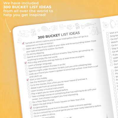 Bucket List Journal