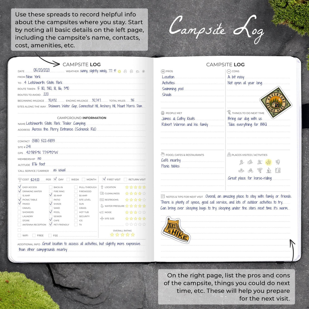 Camping Journal – Clever Fox®