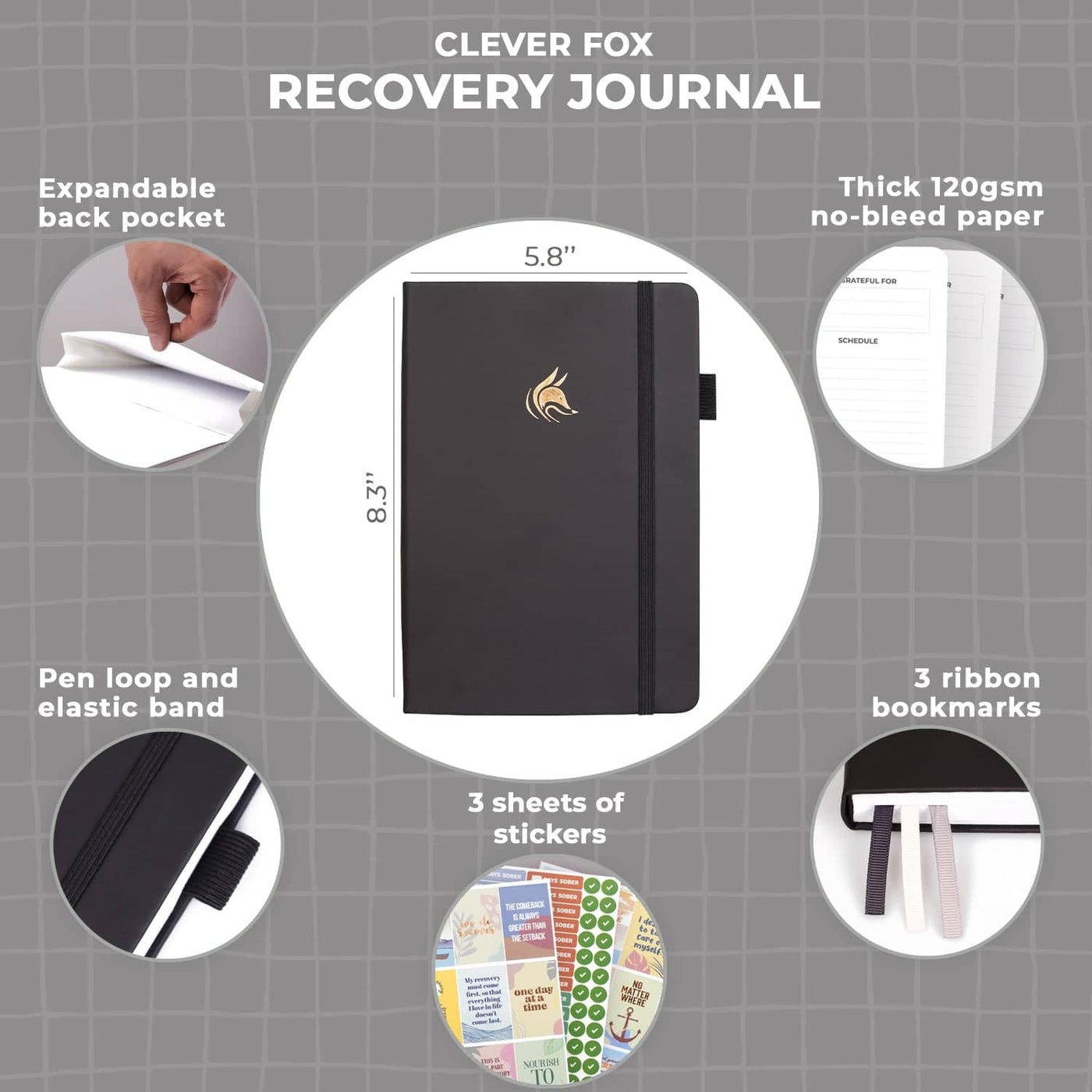 Addiction Recovery Journal – Clever Fox®