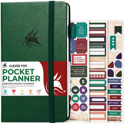 Pocket Weekly Planner - All Of Your Goals in One Pocket