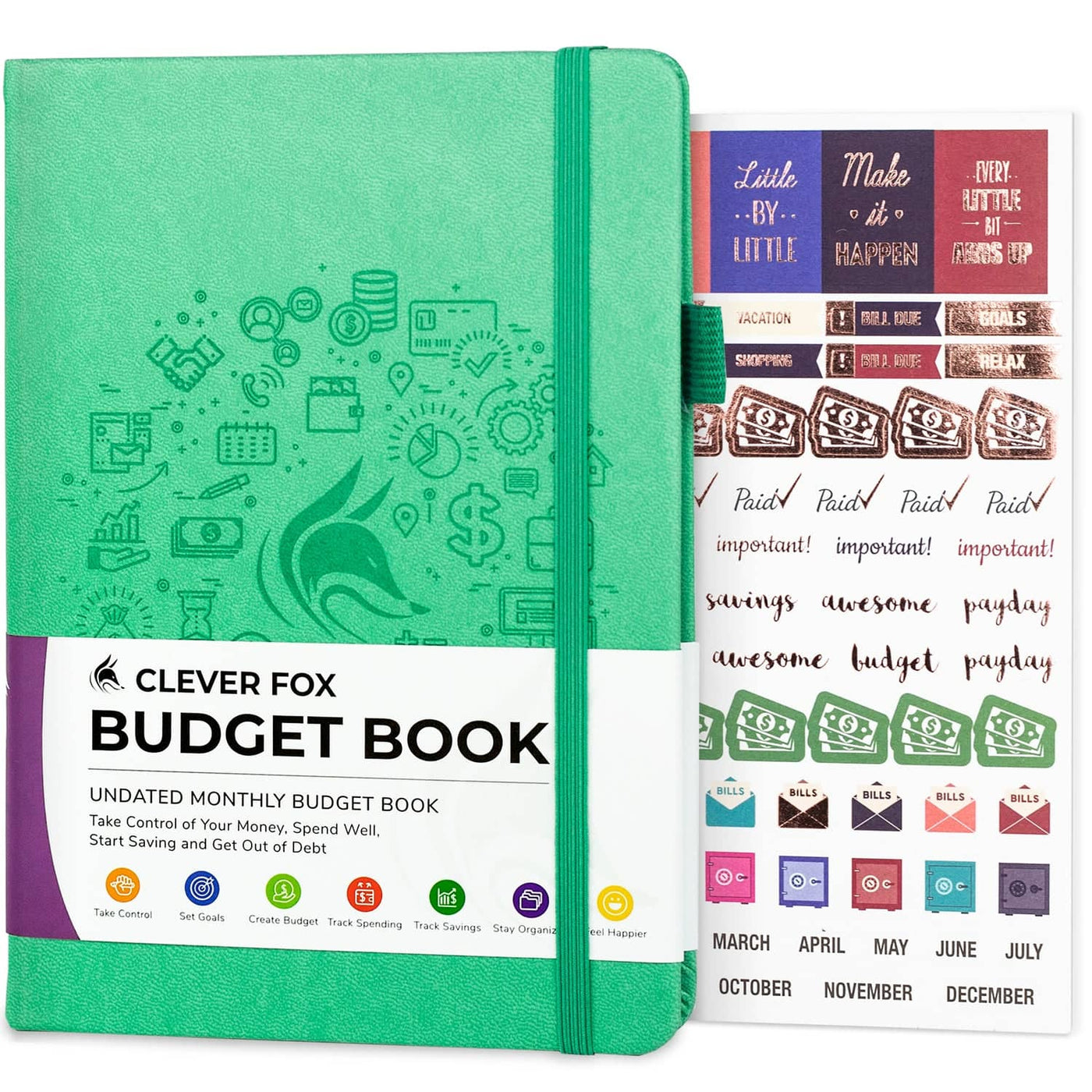 Budget Book - Track Expenses & Save More Money