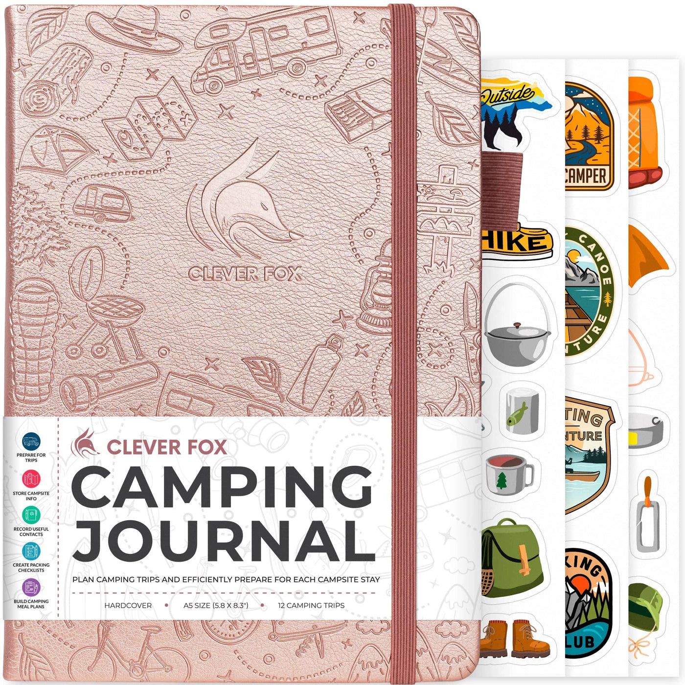 Camping Journal : Ultimate Camping Journal And Travel Journal For All.  Great Travel Journal For Couples And Adventure Journal. Get This Camping  Book And Fill This Wanderlust Book With Family Adventure Book
